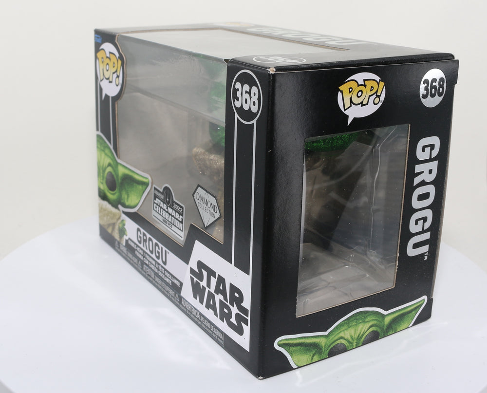 
                  
                    Grogu  from Star Wars: The Mandalorian Star Wars Celebration 2022 Exclusive Limited to 5000 Pieces Diamond Collection Funko POP! #368 - Grail
                  
                