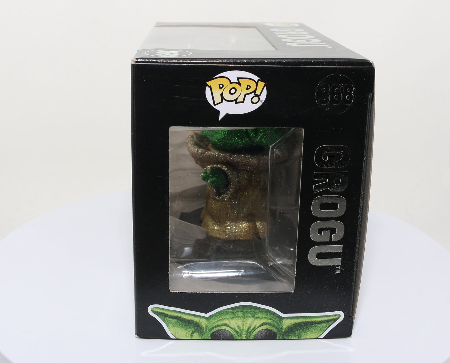 
                  
                    Grogu  from Star Wars: The Mandalorian Star Wars Celebration 2022 Exclusive Limited to 5000 Pieces Diamond Collection Funko POP! #368 - Grail
                  
                