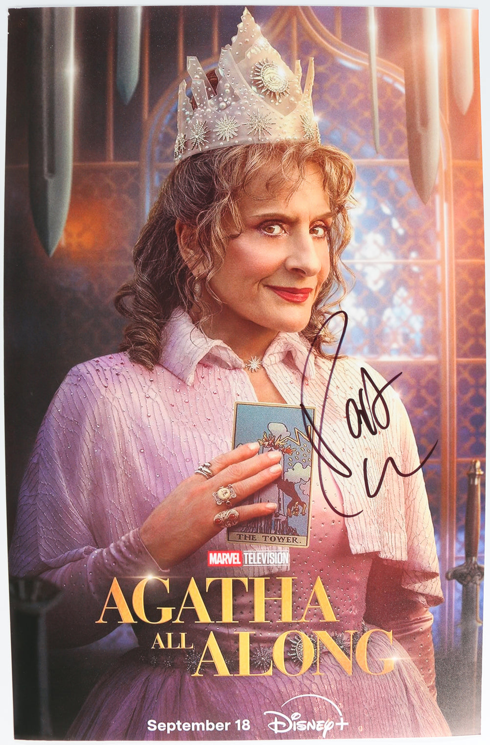 Patti LuPone as Lilia Calderu in Agatha All Along Signed 11x17 Mini Poster