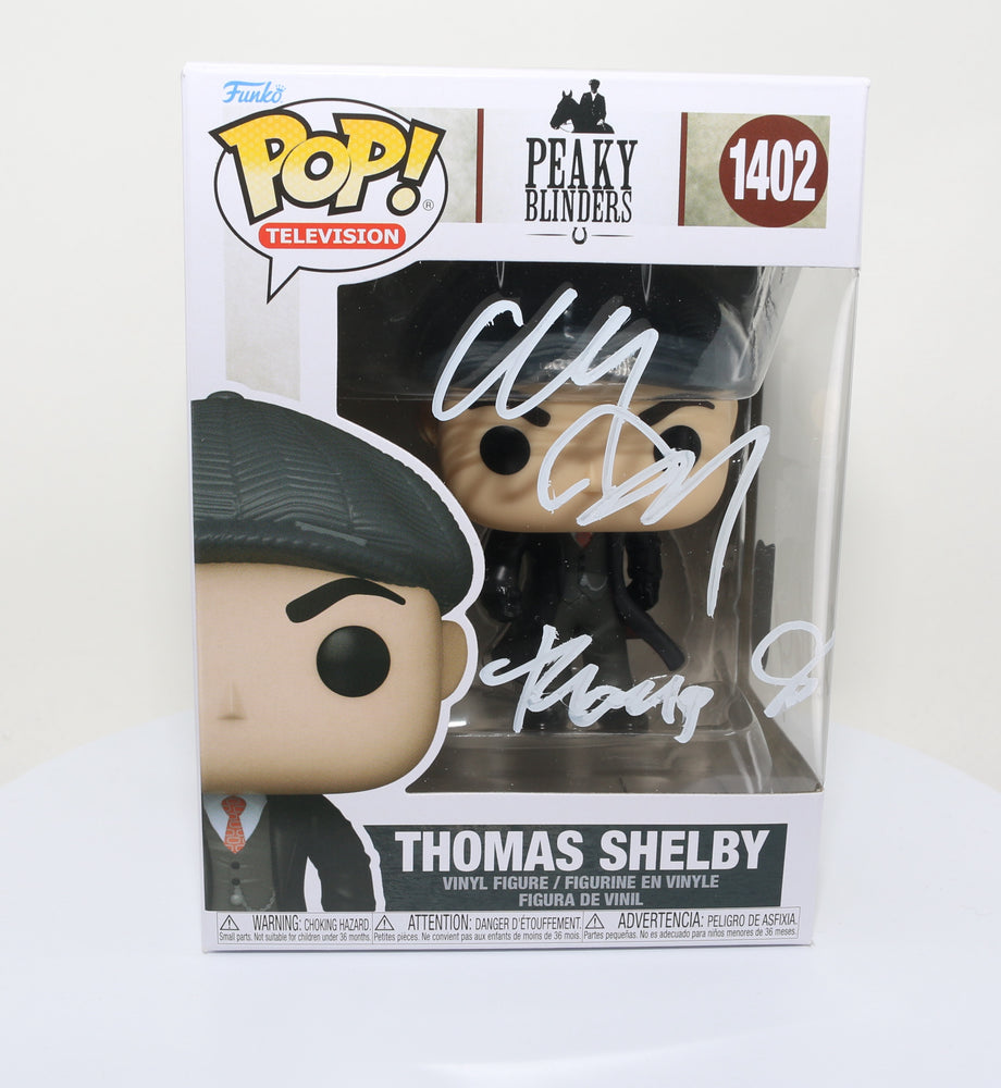 
                  
                    Cillian Murphy as Thomas Shelby in Peaky Blinders (SWAU) Signed Funko POP! #1402 with Character Name
                  
                