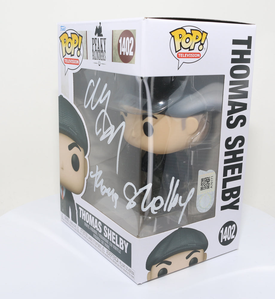 
                  
                    Cillian Murphy as Thomas Shelby in Peaky Blinders (SWAU) Signed Funko POP! #1402 with Character Name
                  
                