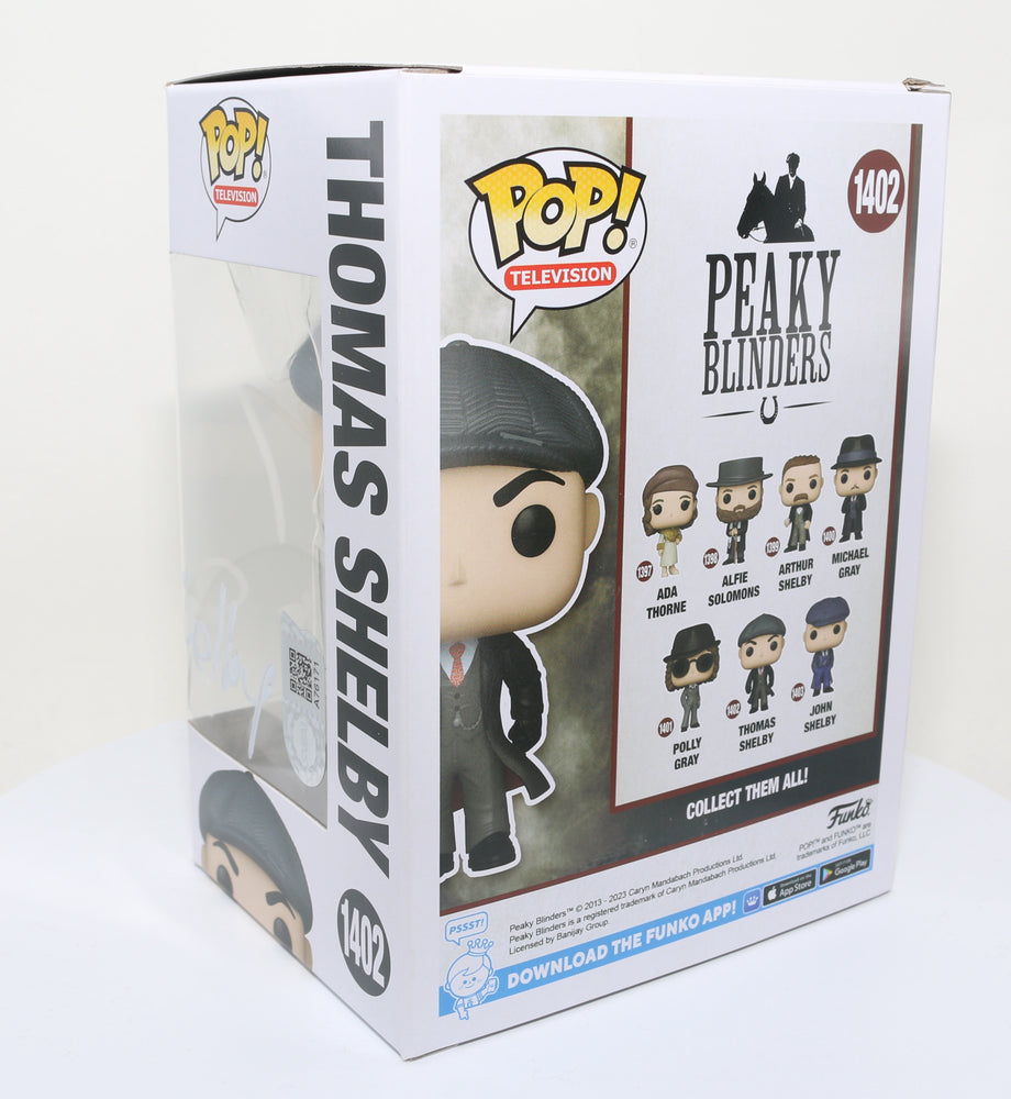 
                  
                    Cillian Murphy as Thomas Shelby in Peaky Blinders (SWAU) Signed Funko POP! #1402 with Character Name
                  
                