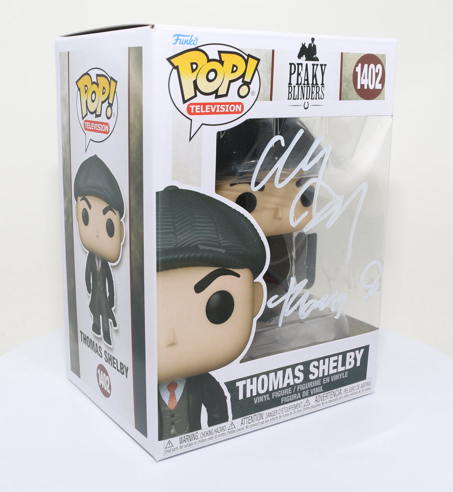 
                  
                    Cillian Murphy as Thomas Shelby in Peaky Blinders (SWAU) Signed Funko POP! #1402 with Character Name
                  
                