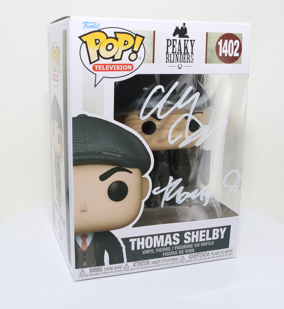 
                  
                    Cillian Murphy as Thomas Shelby in Peaky Blinders (SWAU) Signed Funko POP! #1402 with Character Name
                  
                