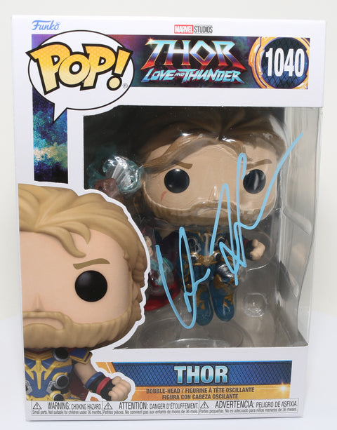 Chris Hemsworth as Thor in Thor: Love and Thunder (SWAU) Signed Funko POP! #1040