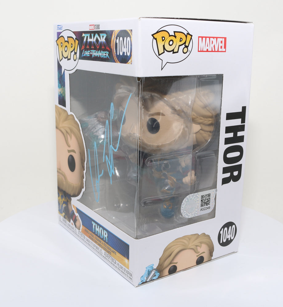 
                  
                    Chris Hemsworth as Thor in Thor: Love and Thunder (SWAU) Signed Funko POP! #1040
                  
                