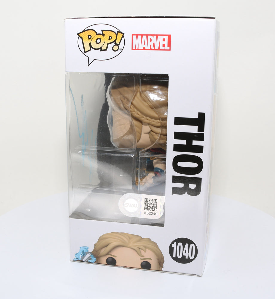 
                  
                    Chris Hemsworth as Thor in Thor: Love and Thunder (SWAU) Signed Funko POP! #1040
                  
                