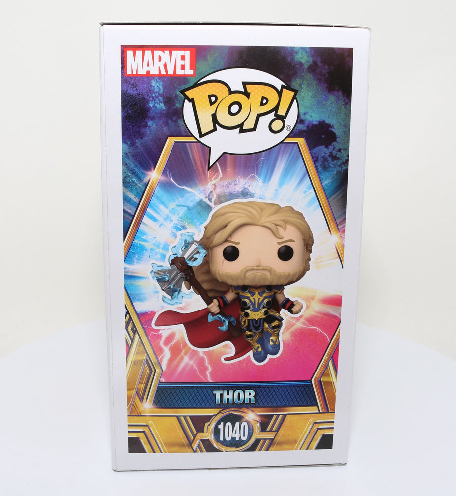 
                  
                    Chris Hemsworth as Thor in Thor: Love and Thunder (SWAU) Signed Funko POP! #1040
                  
                