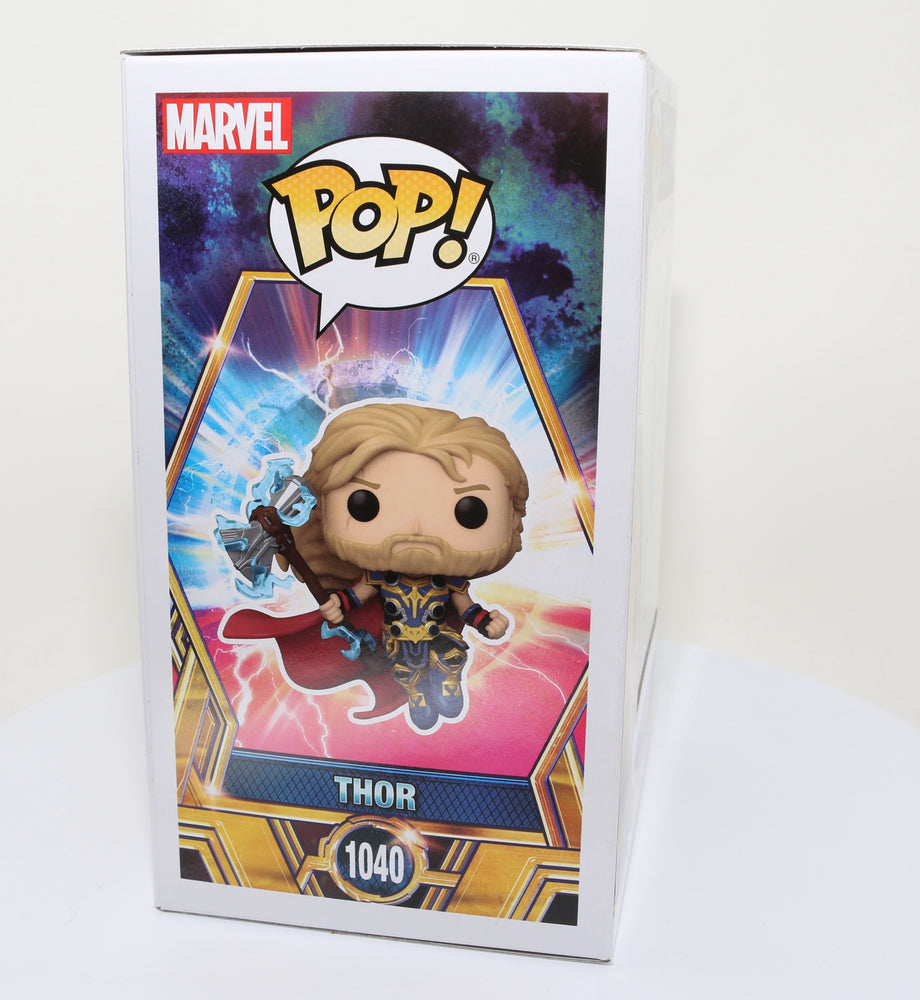 
                  
                    Chris Hemsworth as Thor in Thor: Love and Thunder (SWAU) Signed Funko POP! #1040
                  
                