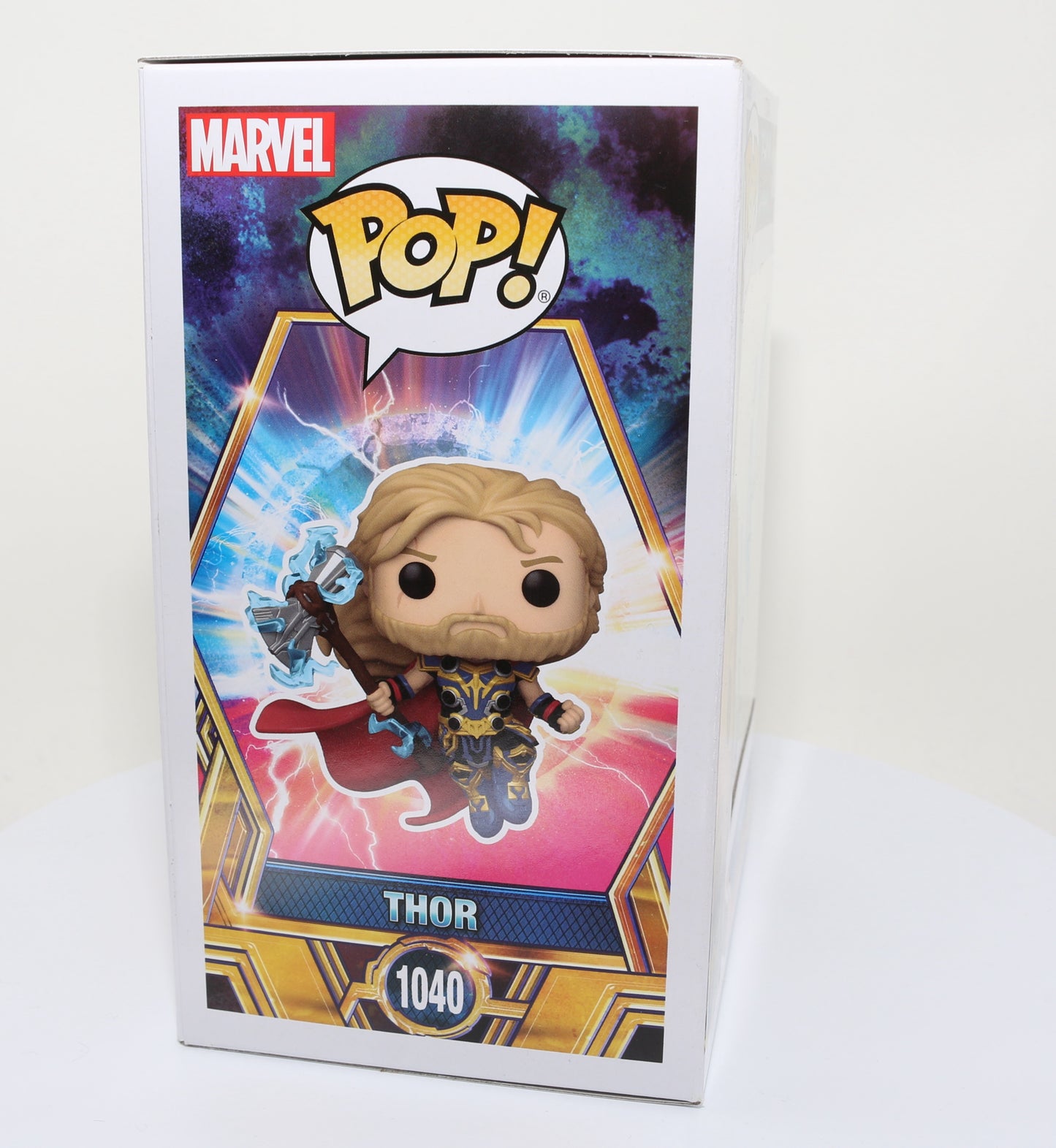 
                  
                    Chris Hemsworth as Thor in Thor: Love and Thunder (SWAU) Signed Funko POP! #1040
                  
                