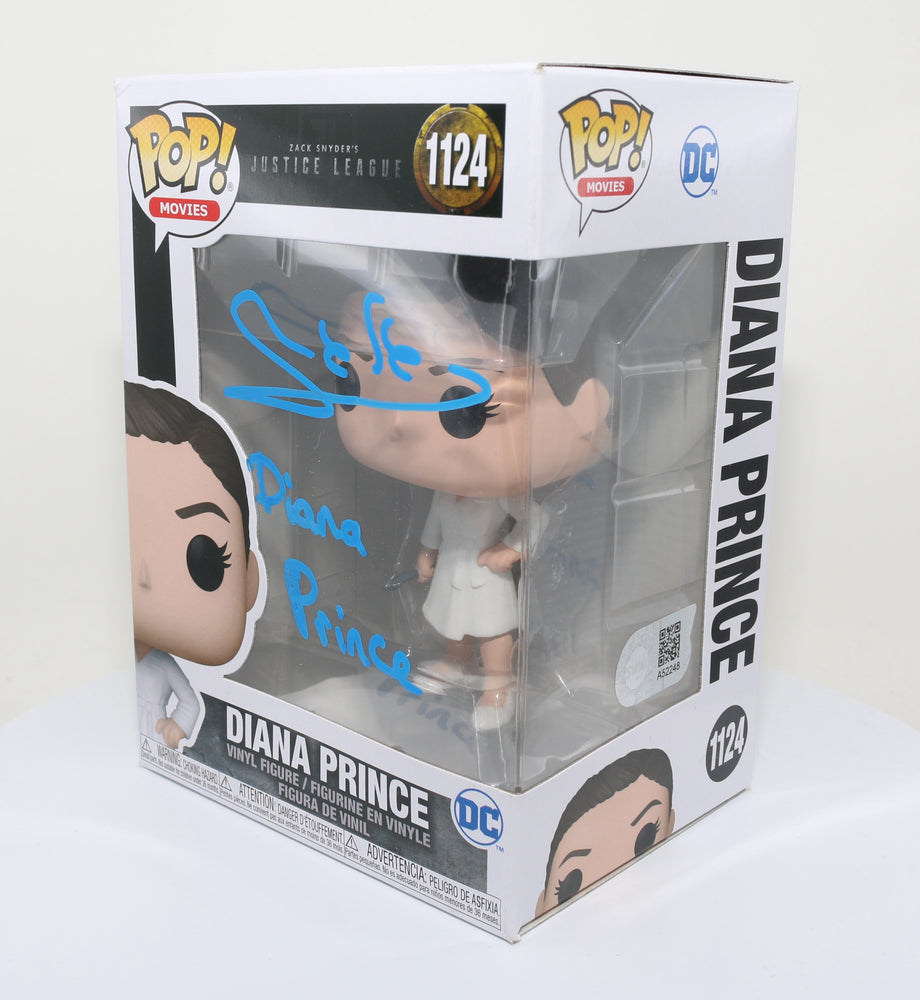
                  
                    Gal Gadot as Diana Prince / Wonder Woman in Justice League (SWAU) Signed Funko POP! #1124 with Character Name
                  
                