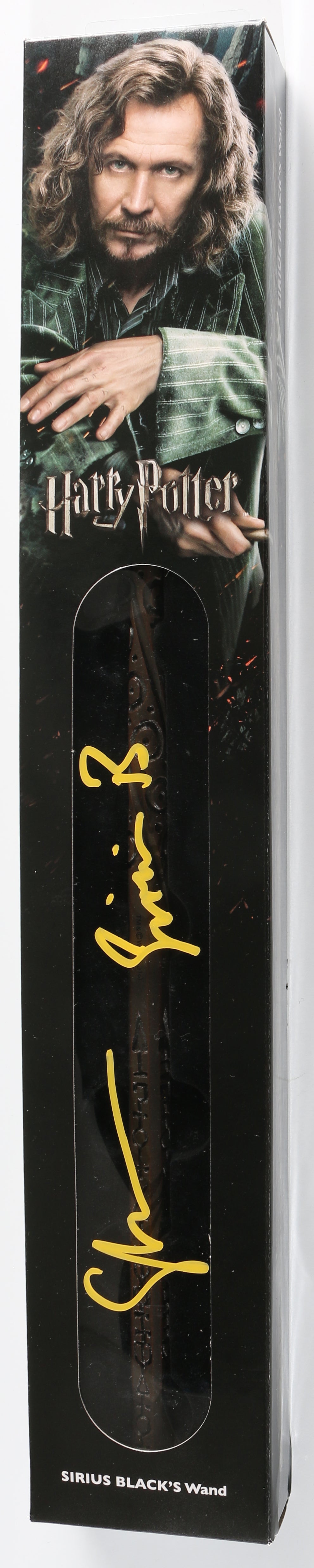 Gary Oldman as Sirius Black in Harry Potter & the Order of the Phoenix Signed Prop Replica Wand with Character Name