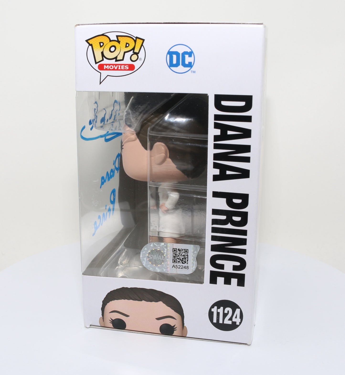 
                  
                    Gal Gadot as Diana Prince / Wonder Woman in Justice League (SWAU) Signed Funko POP! #1124 with Character Name
                  
                