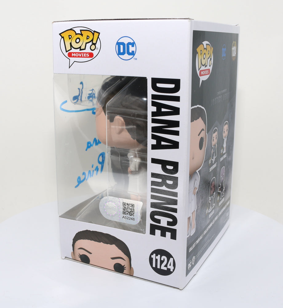 
                  
                    Gal Gadot as Diana Prince / Wonder Woman in Justice League (SWAU) Signed Funko POP! #1124 with Character Name
                  
                