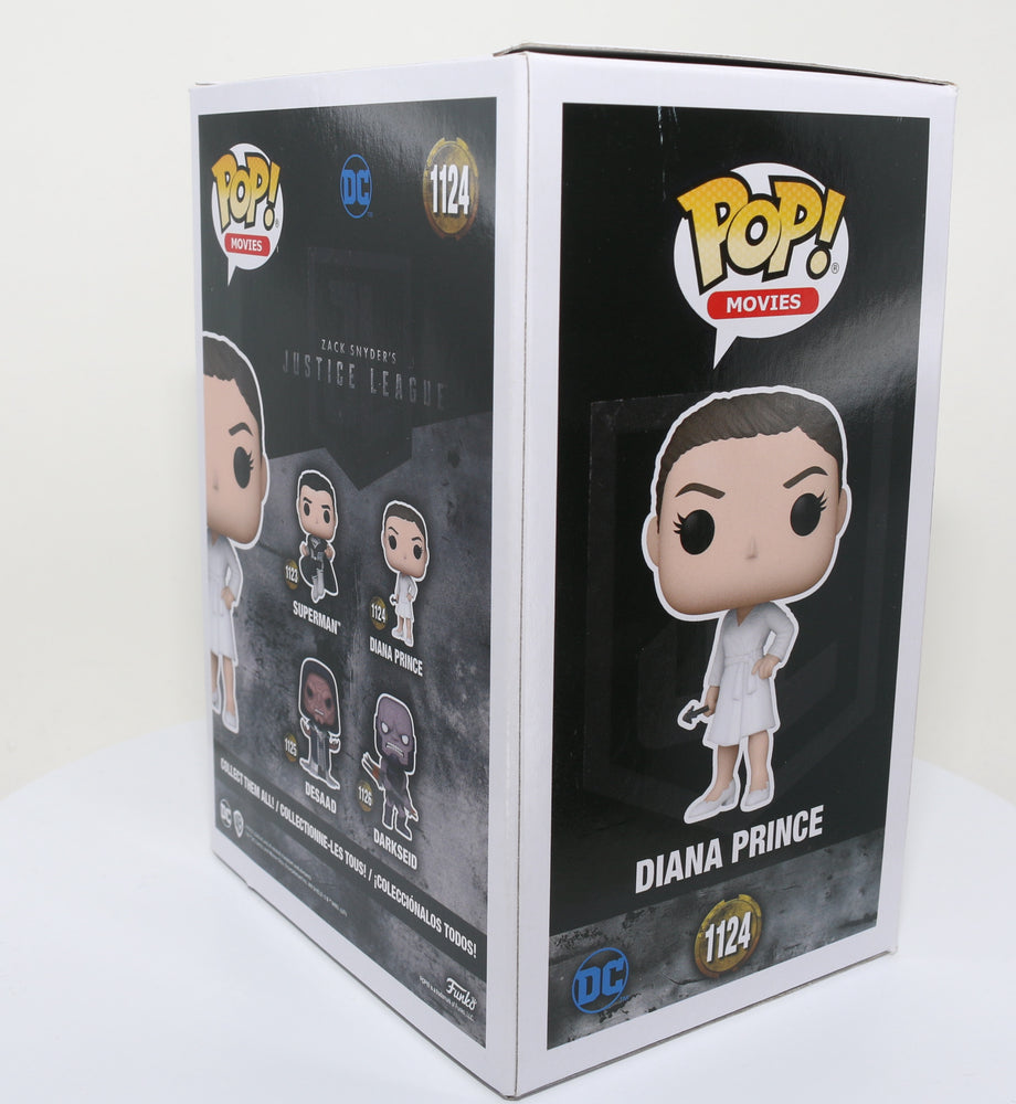
                  
                    Gal Gadot as Diana Prince / Wonder Woman in Justice League (SWAU) Signed Funko POP! #1124 with Character Name
                  
                