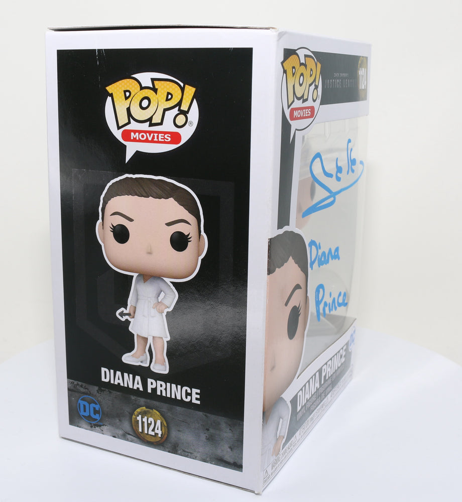 
                  
                    Gal Gadot as Diana Prince / Wonder Woman in Justice League (SWAU) Signed Funko POP! #1124 with Character Name
                  
                
