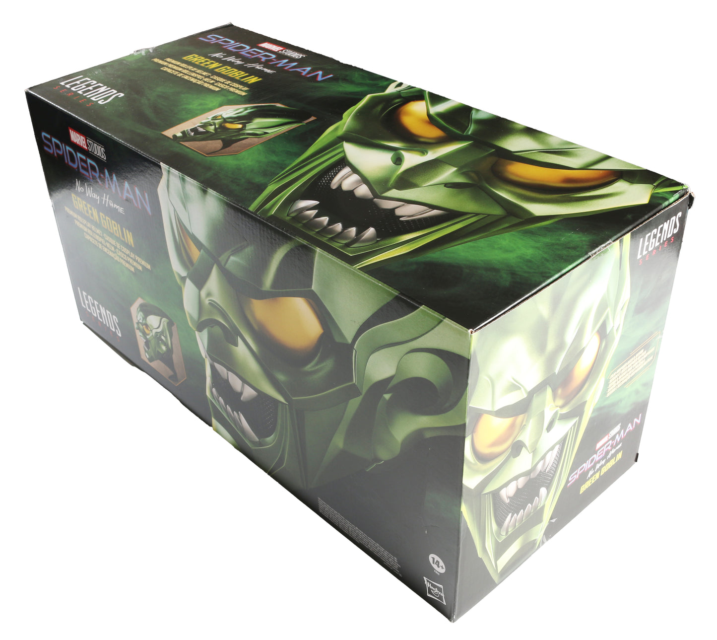 
                  
                    Green Goblin from Spider-Man: No Way Home Prop Replica Hasbro Legends Series Electronic Helmet Mask (JSA) Signed by Willem Dafoe
                  
                