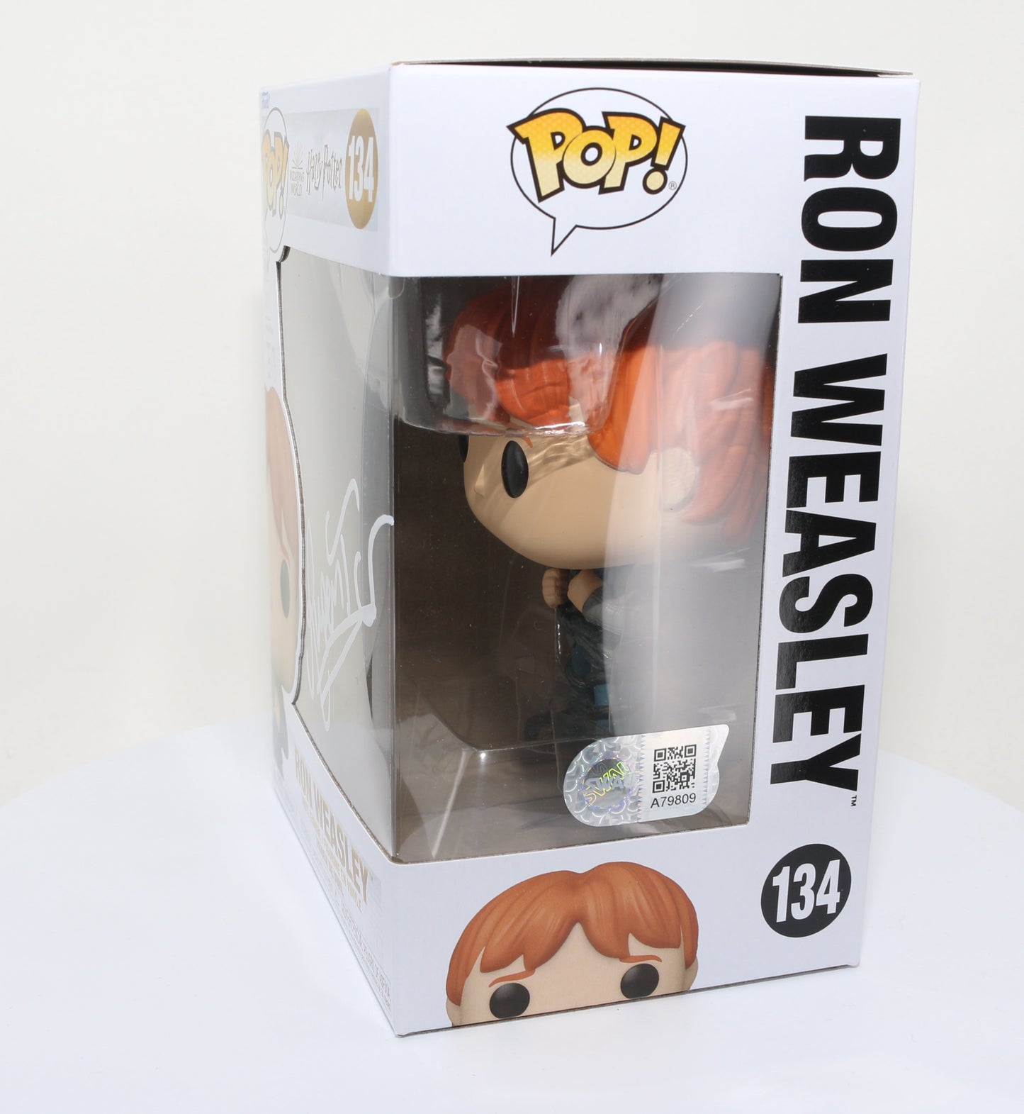 
                  
                    Rupert Grint as Ron Weasley in Harry Potter (SWAU) Signed Funko POP! #134
                  
                