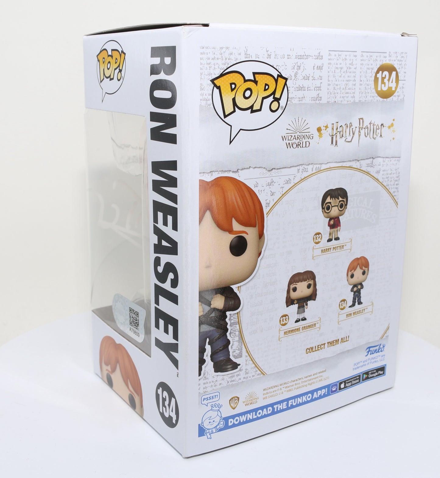 
                  
                    Rupert Grint as Ron Weasley in Harry Potter (SWAU) Signed Funko POP! #134
                  
                