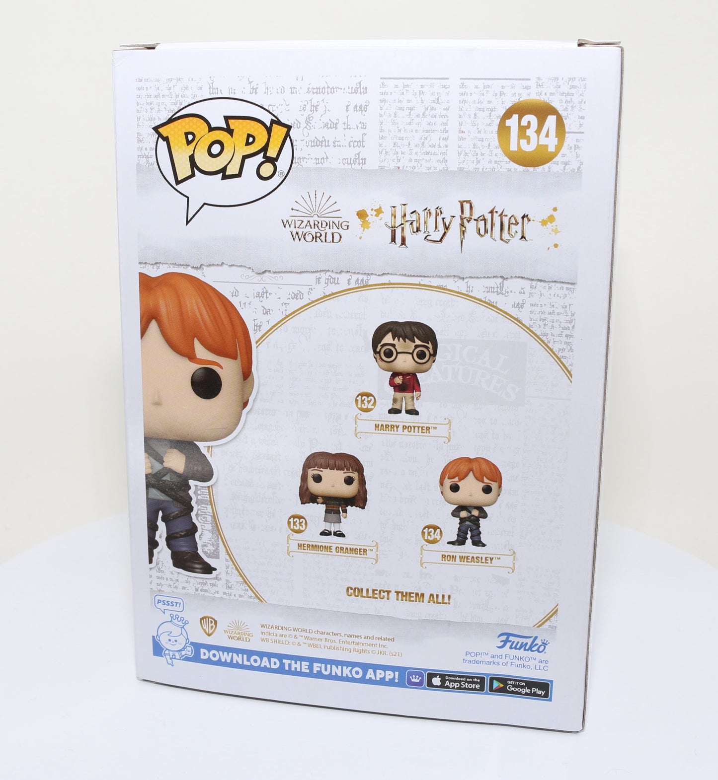 
                  
                    Rupert Grint as Ron Weasley in Harry Potter (SWAU) Signed Funko POP! #134
                  
                