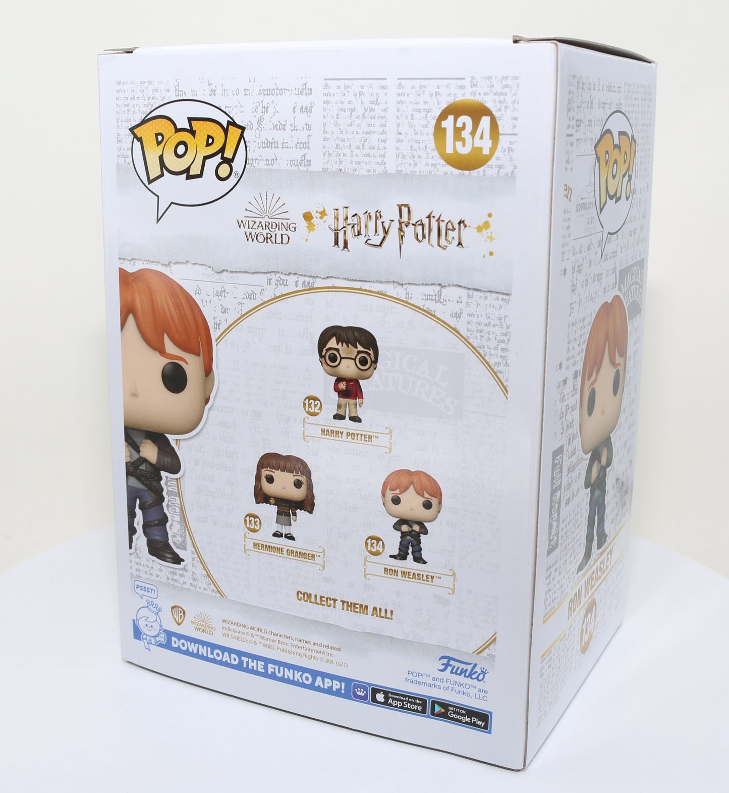 
                  
                    Rupert Grint as Ron Weasley in Harry Potter (SWAU) Signed Funko POP! #134
                  
                