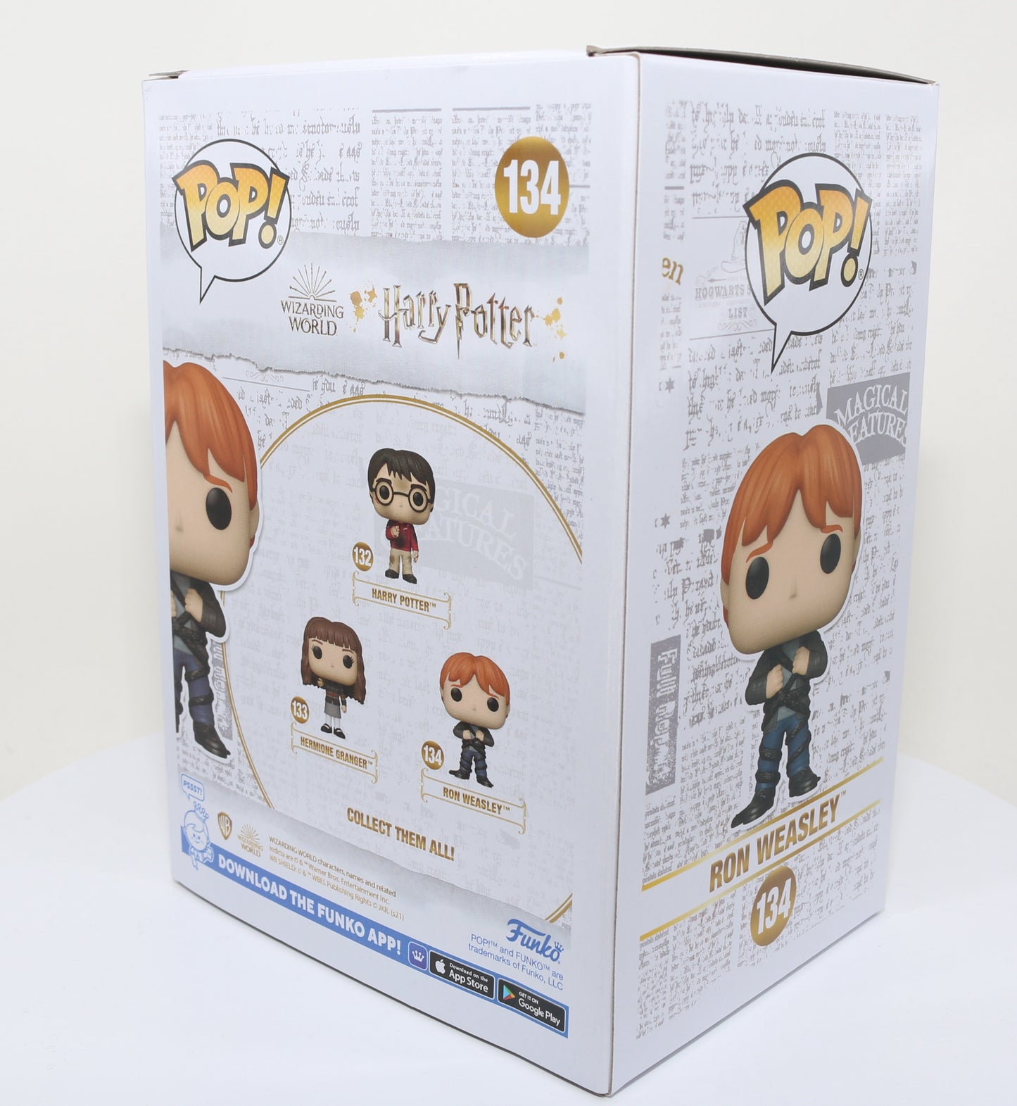 
                  
                    Rupert Grint as Ron Weasley in Harry Potter (SWAU) Signed Funko POP! #134
                  
                