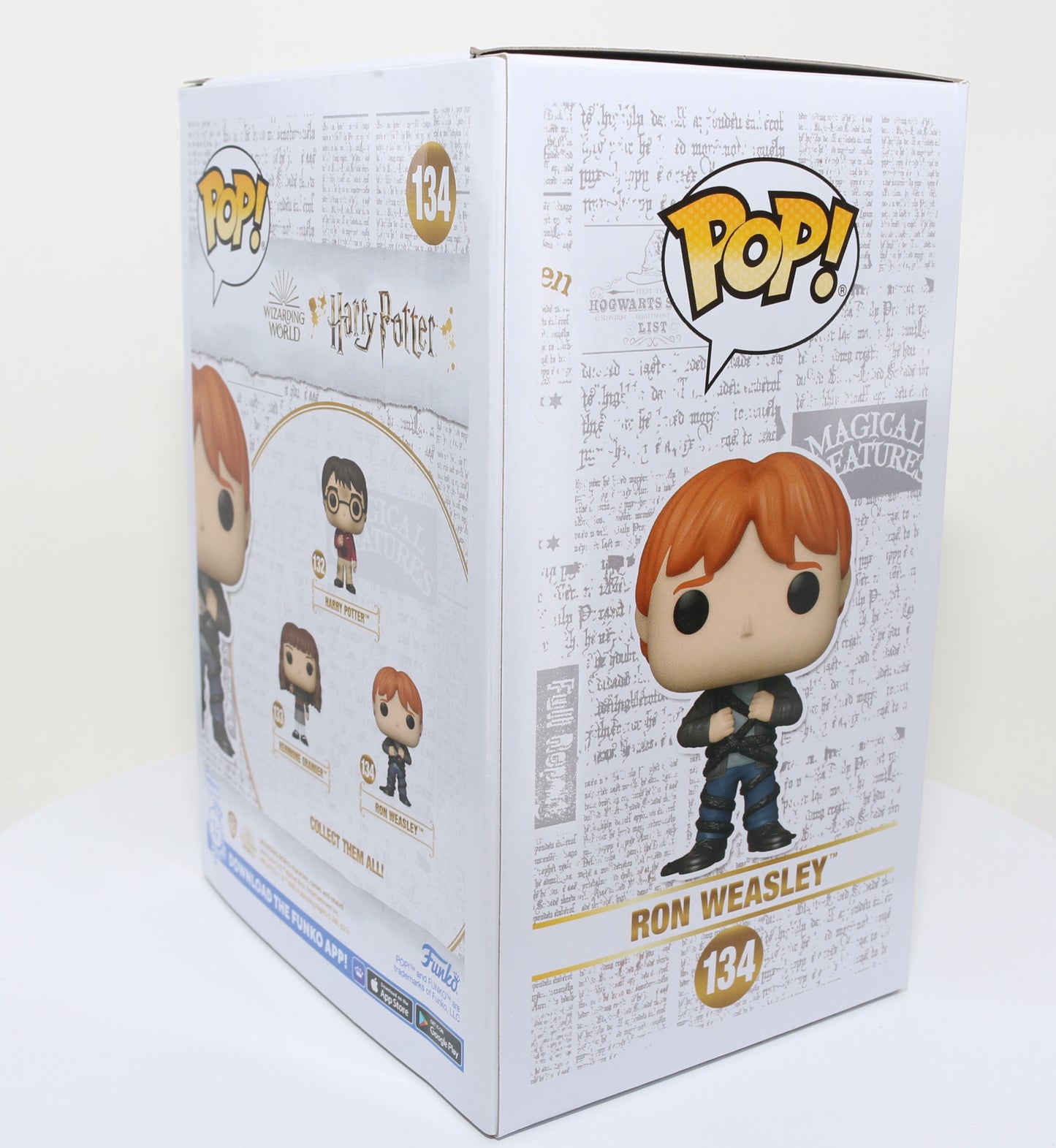 
                  
                    Rupert Grint as Ron Weasley in Harry Potter (SWAU) Signed Funko POP! #134
                  
                