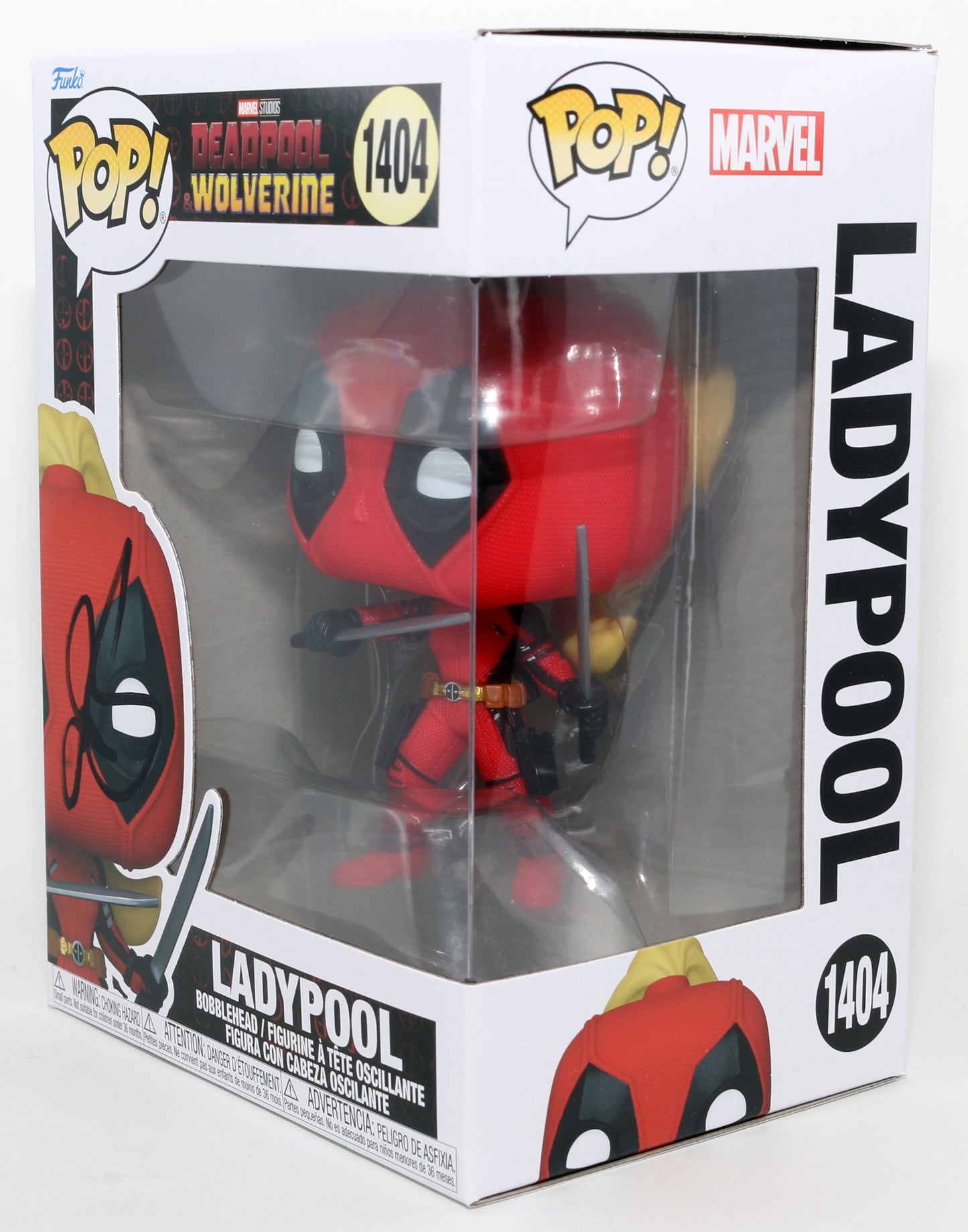 
                  
                    Blake Lively as Ladypool in Deadpool & Wolverine Signed Funko POP! #1404
                  
                