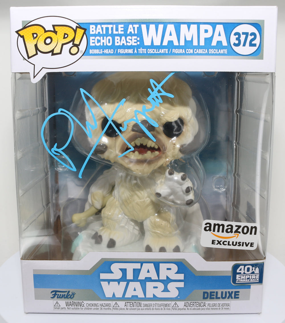 Phil Tippett Wampa Puppet Creator Star Wars: The Empire Strikes Back Amazon Exclusive (SWAU) Signed Deluxe Oversized Funko POP! #372