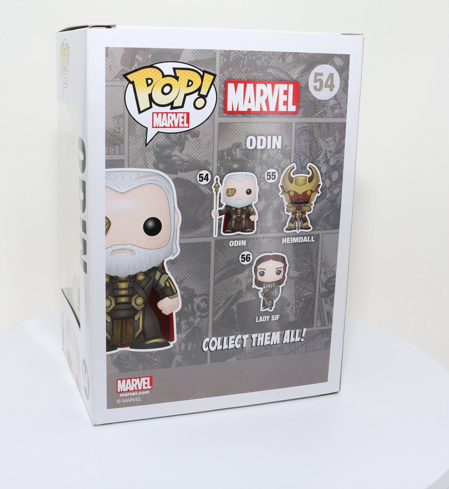 
                  
                    Anthony Hopkins as Odin in Thor (SWAU) Signed POP! Funko #54
                  
                