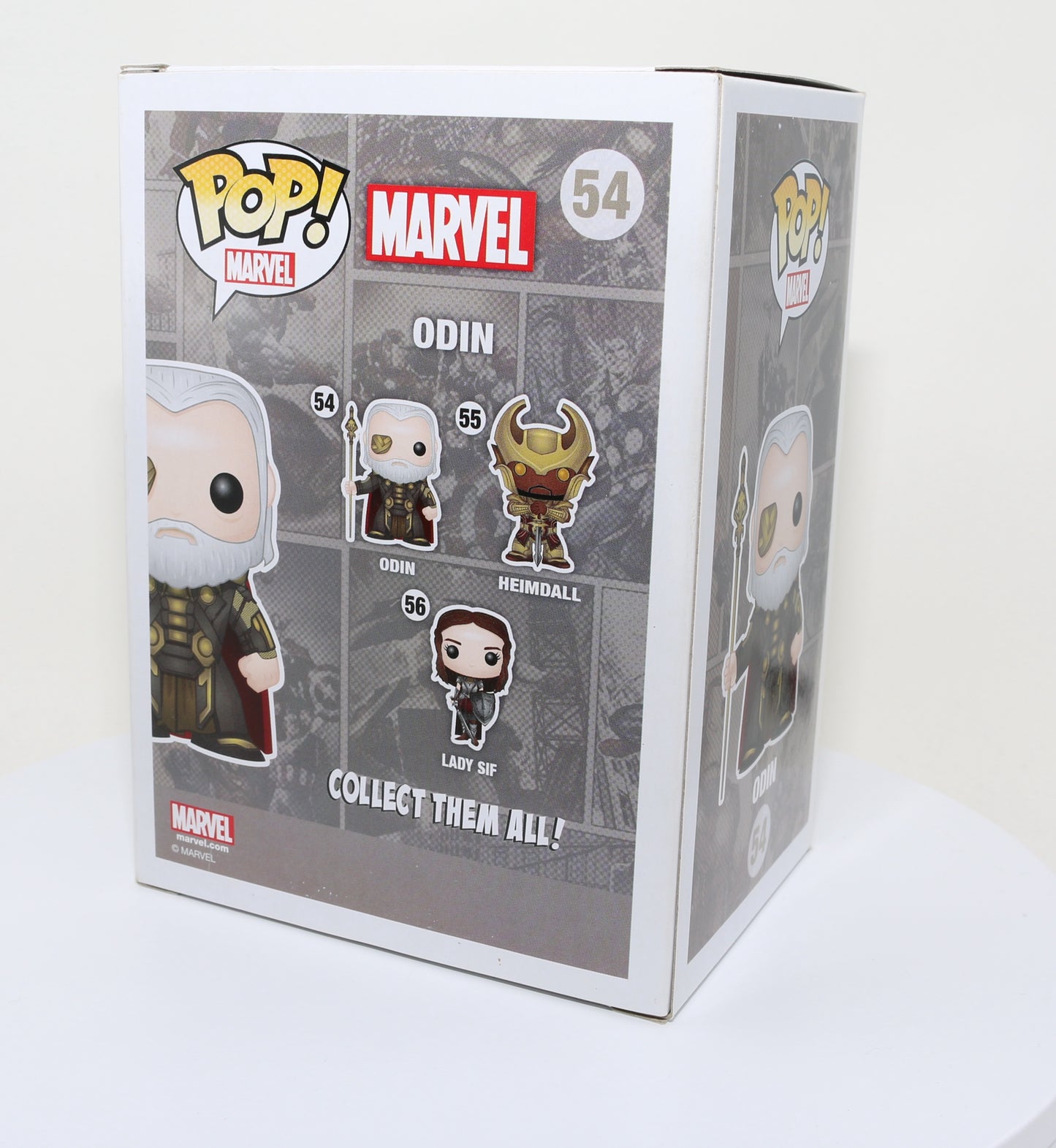 
                  
                    Anthony Hopkins as Odin in Thor (SWAU) Signed POP! Funko #54
                  
                