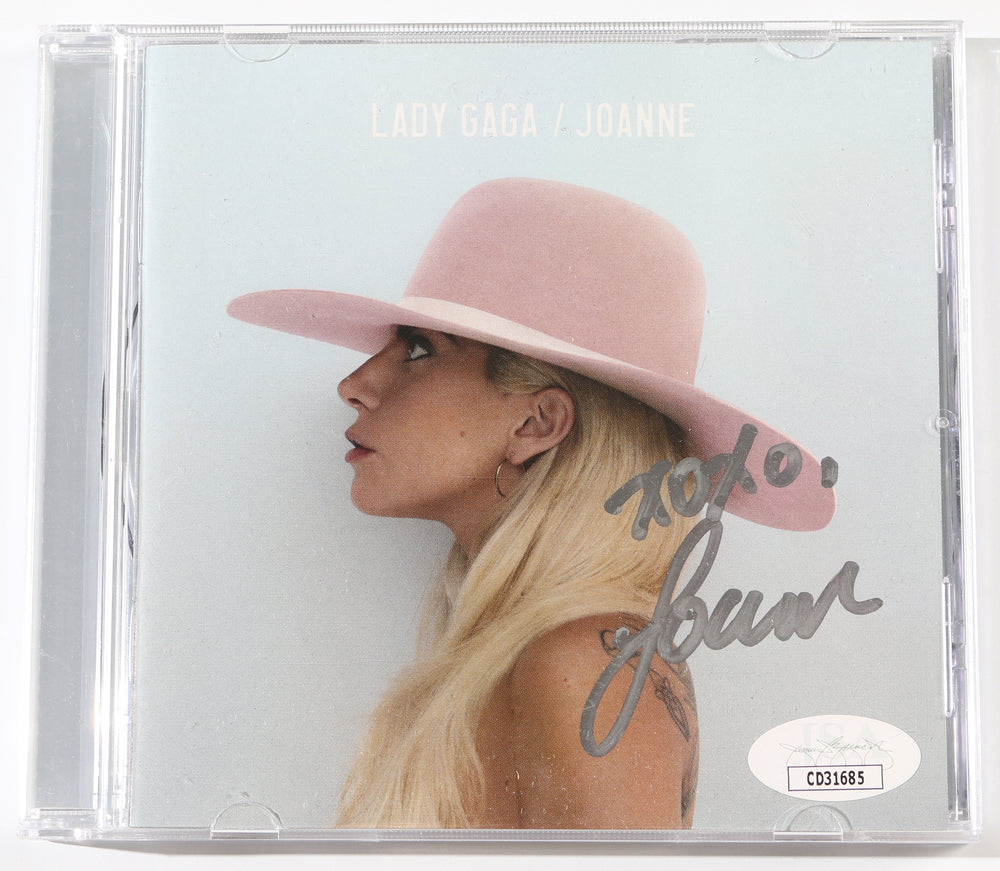 Joanne CD Album with Cover (JSA) Signed by Lady Gaga