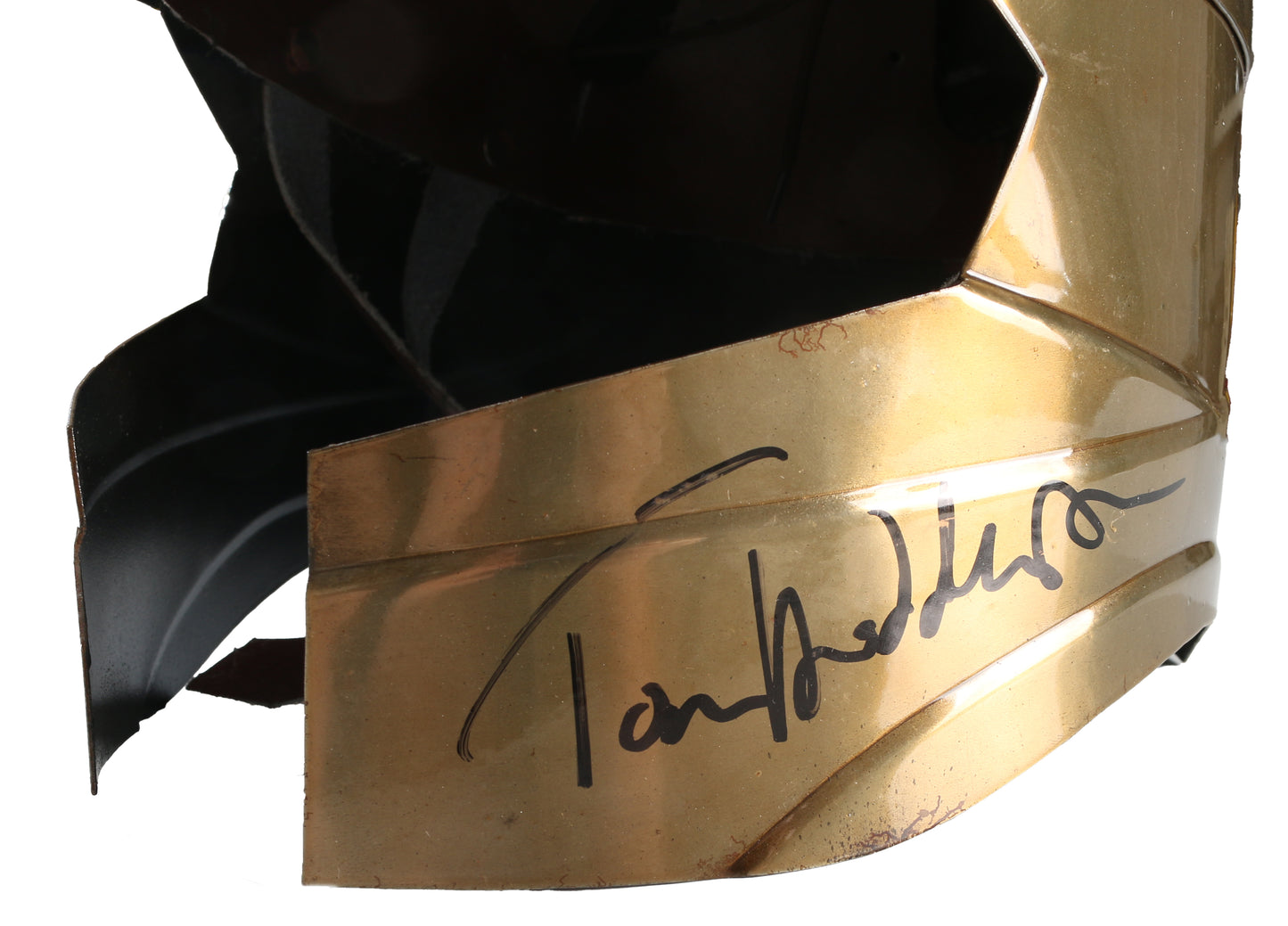 
                  
                    Loki's Prop Replica Heavyweight Steel Helmet (SWAU) Signed by Tom Hiddleston
                  
                