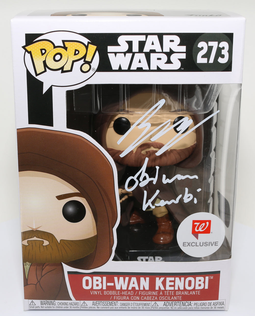 Obi wan Kenobi sold Funko pop signed