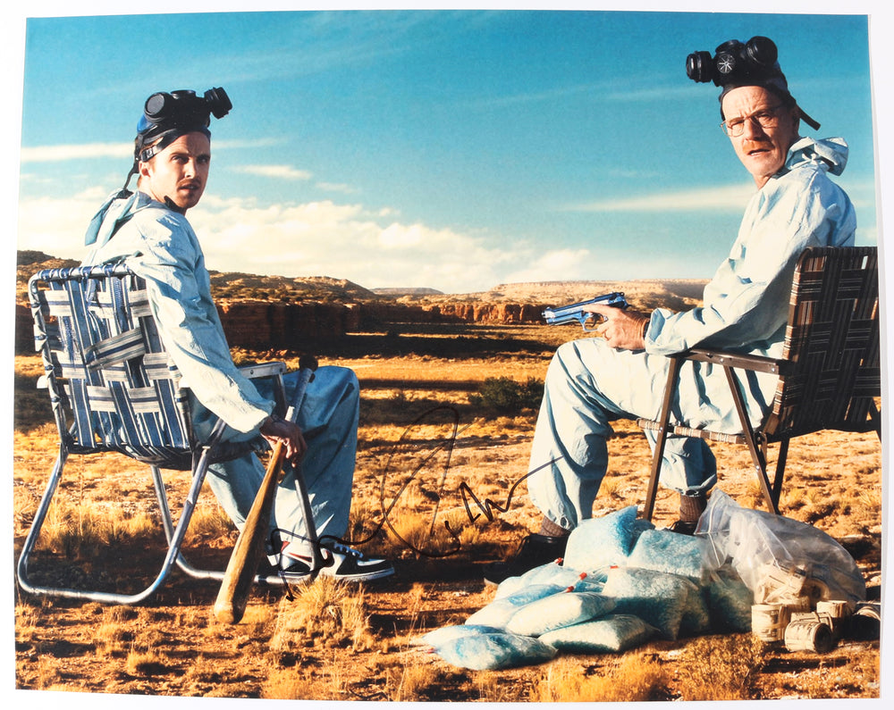 Aaron Paul as Jesse Pinkman in Breaking Bad Signed 16x20 Photo