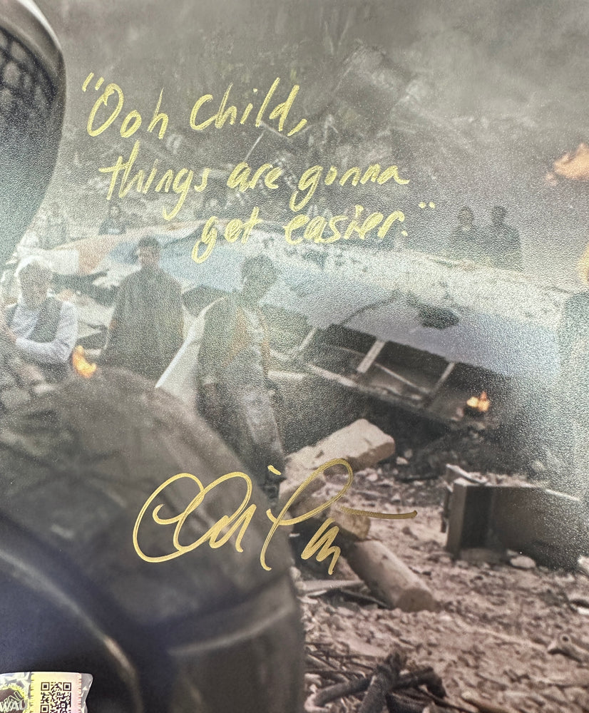 
                  
                    Chris Pratt as Star-Lord in Guardians of the Galaxy (SWAU) Signed 8x10 Photo with Quote
                  
                