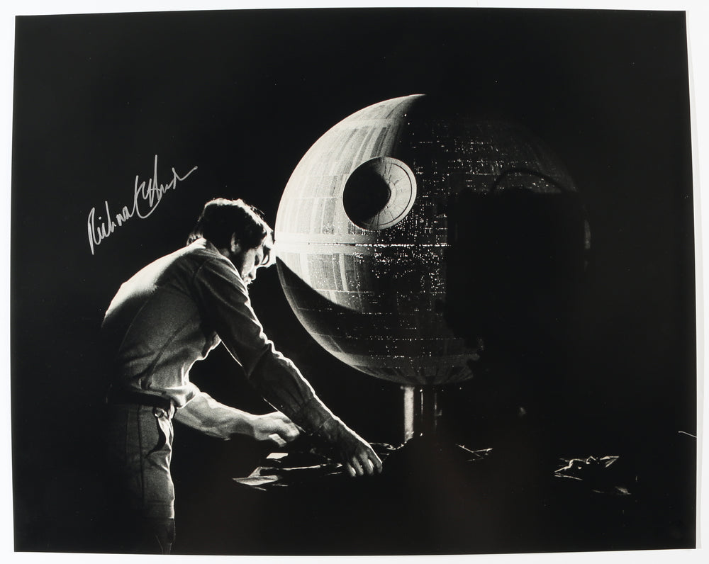 Richard Edlund ILM Visual Effects Artist Behind the Scenes of Star Wars: A New Hope Signed 16x20 Photo