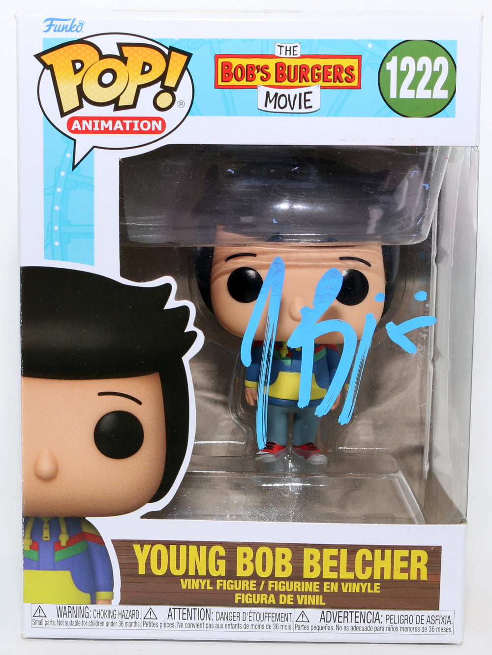 H. Jon Benjamin as Young Bob Belcher in The Bob's Burgers Movie Signed Funko POP! #1222