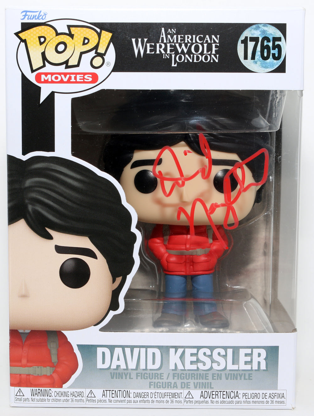 David Naughton as David Kessler in An American Werewolf in London Signed Funko POP! #1765