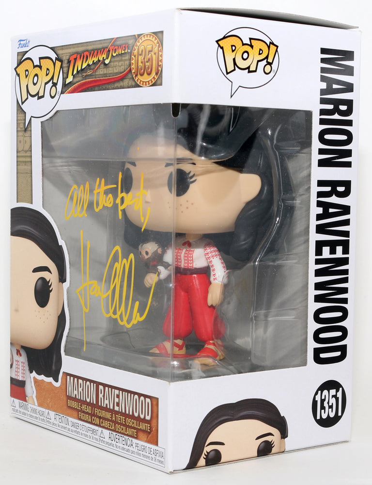 
                  
                    Karen Allen as Marion Ravenwood in Raiders of the Lost Ark Signed Funko POP! #1351
                  
                