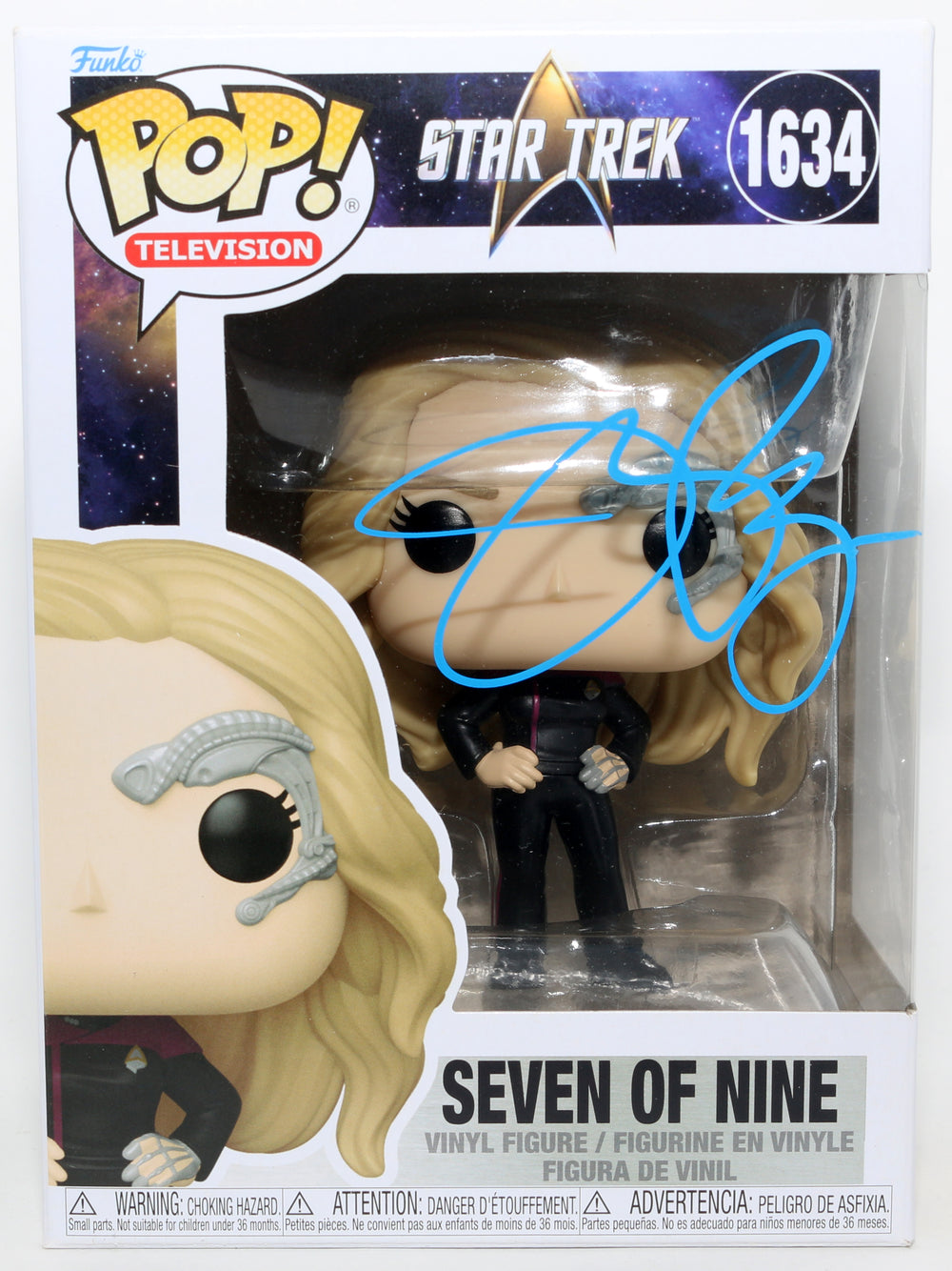 Jeri Ryan as Seven of Nine in Star Trek: Picard Signed Funko POP! #1634