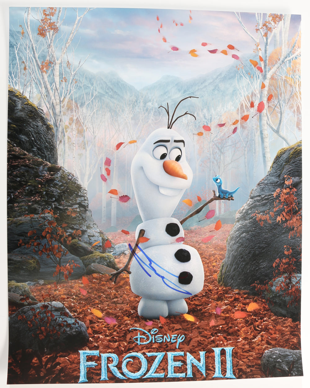 Josh Gad as Olaf in Disney's Frozen II Signed 16x20 Photo