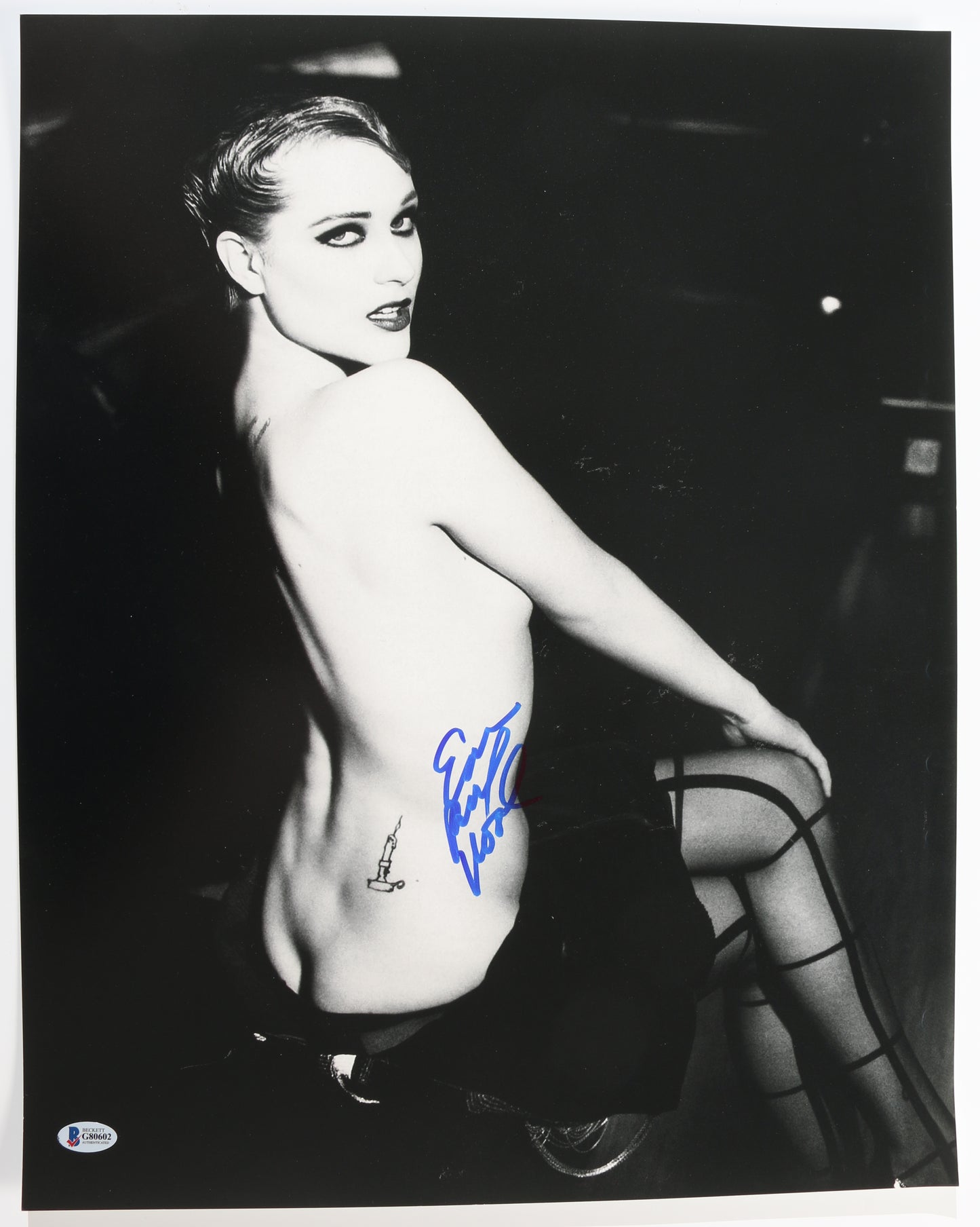 
                  
                    Evan Rachel Wood from Westworld Sexy Near Nude Signed 16x20 Photo
                  
                