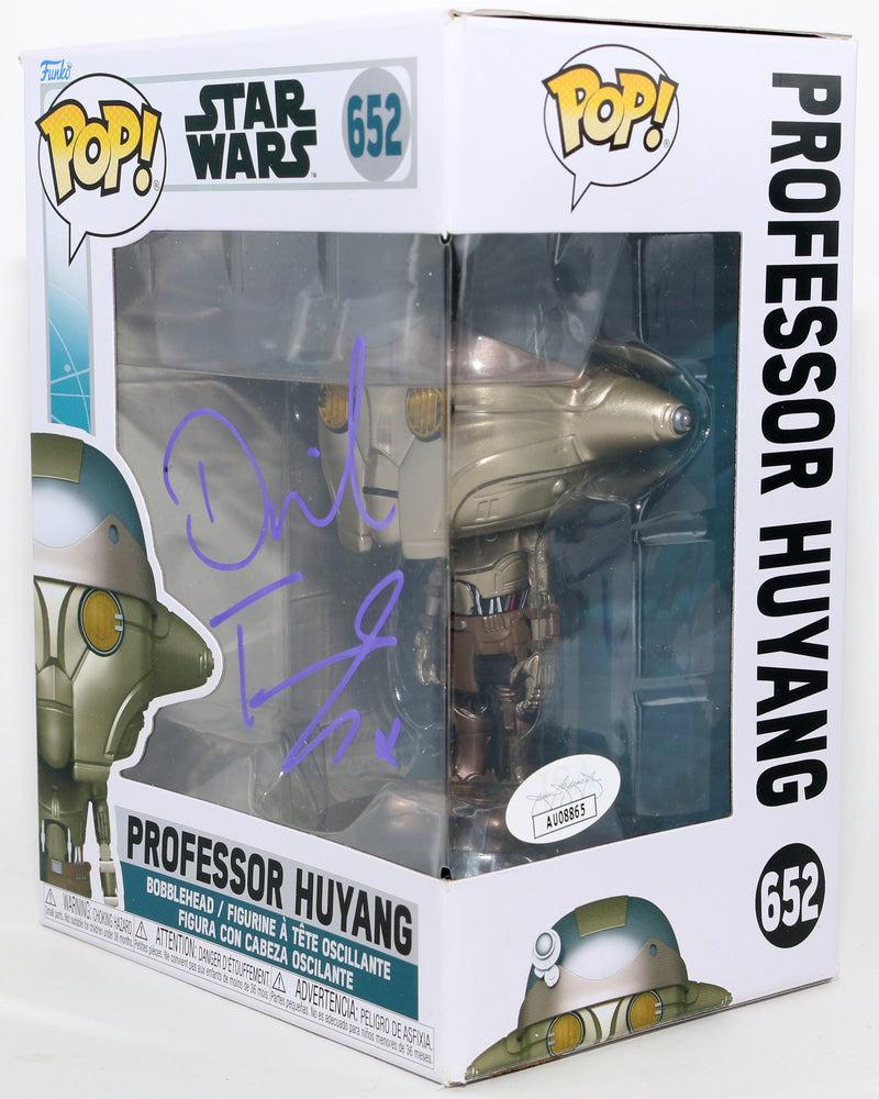 
                  
                    David Tennant as Professor Huyang in Star Wars: Ahsoka (JSA) Signed Funko POP! #652
                  
                