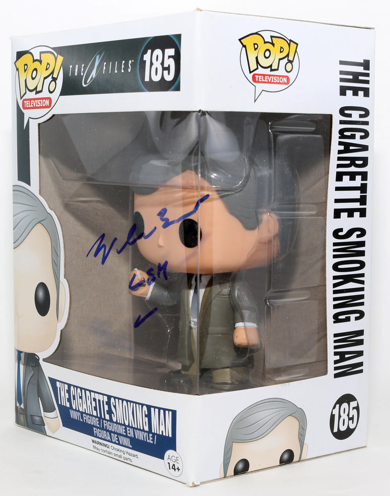 
                  
                    William B. Davis as Cigarette Smoking Man in The X-Files Signed Funko POP! #185 with Character Name
                  
                