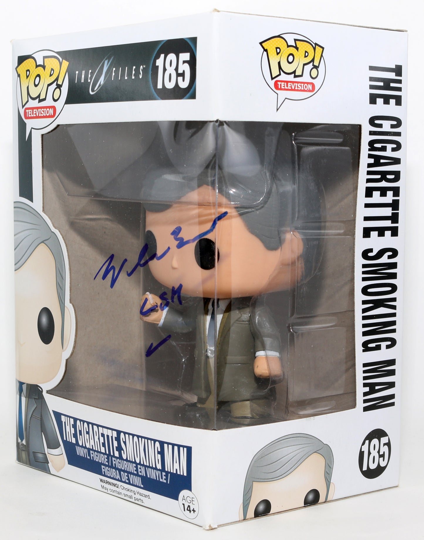 
                  
                    William B. Davis as Cigarette Smoking Man in The X-Files Signed Funko POP! #185 with Character Name
                  
                
