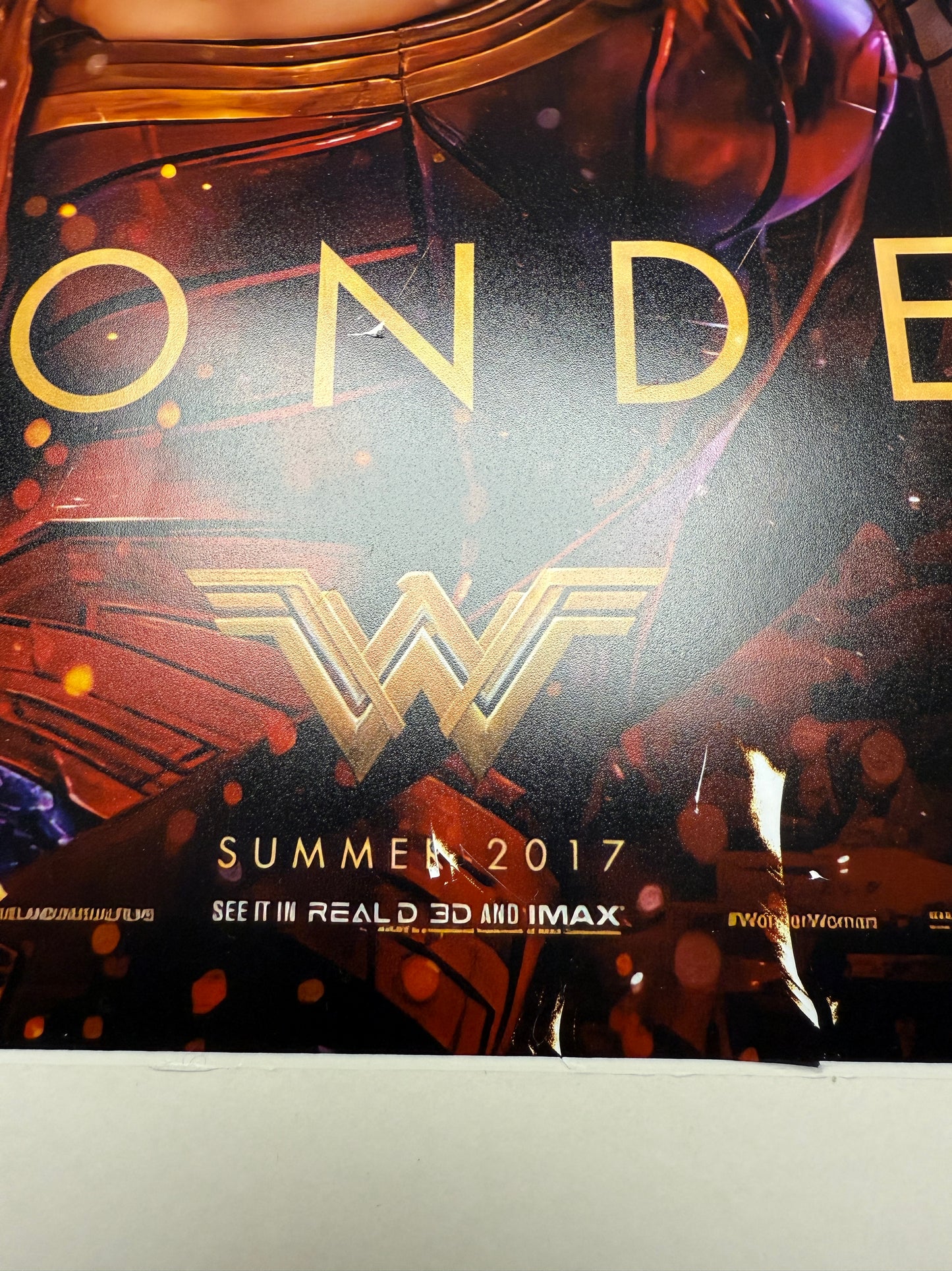 
                  
                    Gal Gadot as Wonder Woman in Wonder Woman (SWAU) Framed Signed 11x17 Mini Poster
                  
                