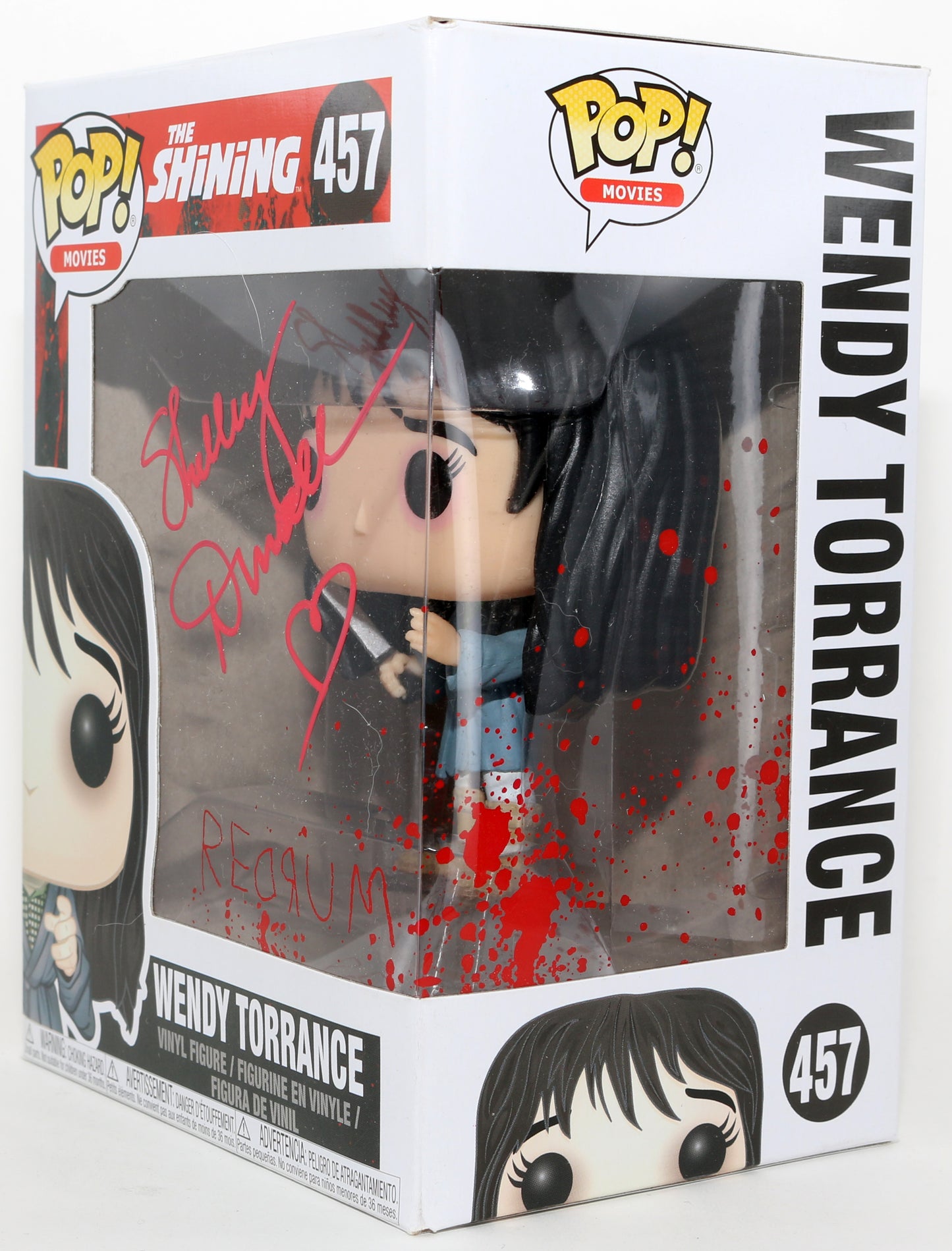 
                  
                    Shelley Duvall as Wendy Torrance in The Shining Signed Funko POP! #457
                  
                