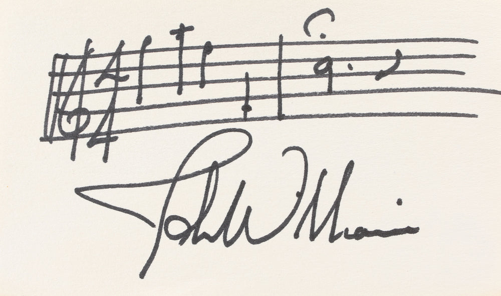 ジョン・ウィリアムズ / 直筆サイン入りCD John Williams ジョン・ウィリアムズ サイン入りCD｜サイン
