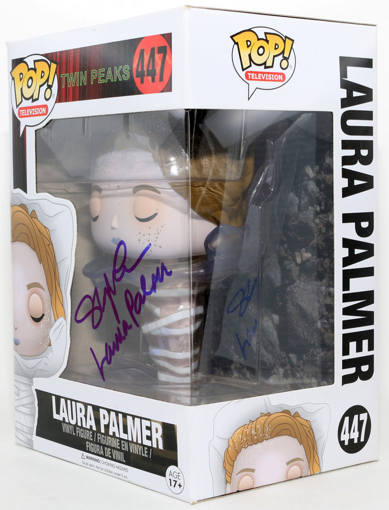 
                  
                    Sheryl Lee as Laura Palmer in Twin Peaks Signed Funko POP! #447 with Character Name
                  
                